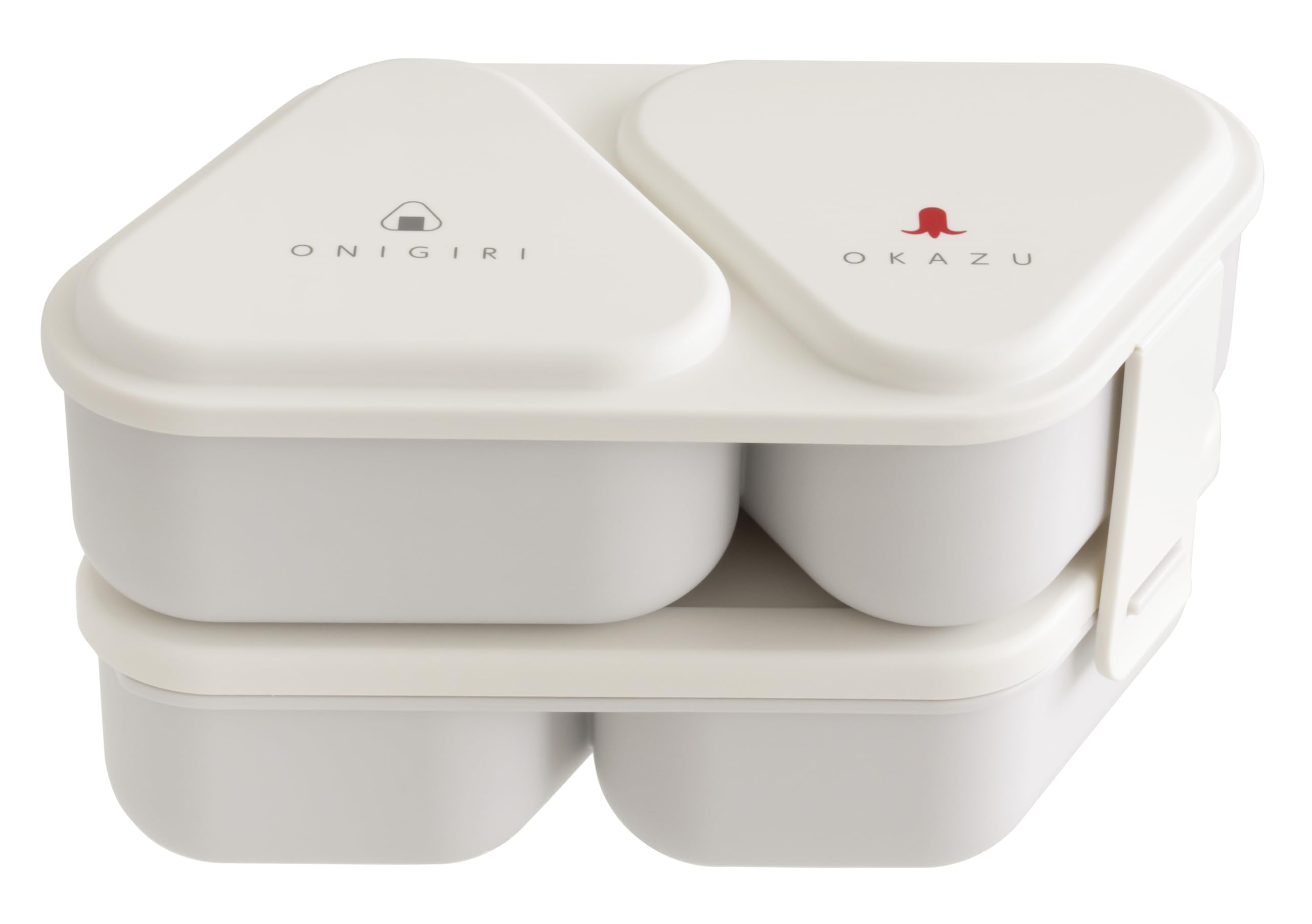 Amazon｜オーエスケー おにぎりランチボックス二段 おにぎり LS-17W